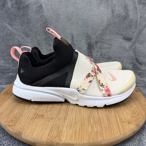 Nike Presto Extreme Shoes Girls Size 7Y Floral Slip On Sneakers BQ5294-001